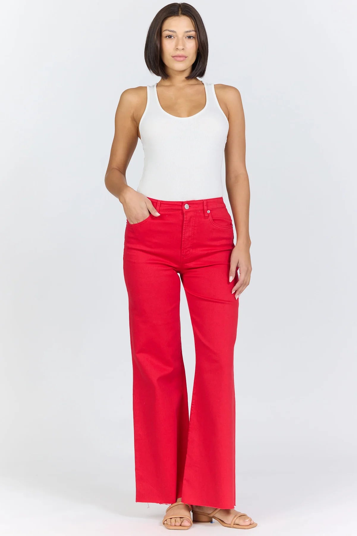 Dear John Fiona Wide Leg Jean- Salsa