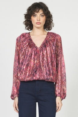 Piaf Pomegranate Top