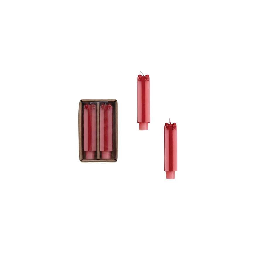 Pink Package Shaped Candles